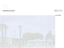 Tablet Screenshot of parkhotelcellini.it